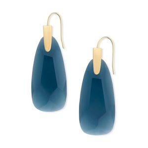 NWOT Kendra Scott Blue Maize Drop Earrings